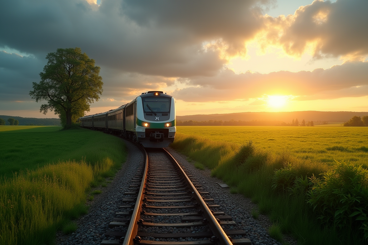 train voiture